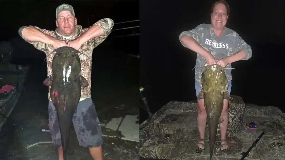 Dive into Brandi and Jared Holt's friendly rivalry for the catfish state record, a story of love, adventure, and the thrill of fishing brought to life through Tallulah James's captivating storytelling.