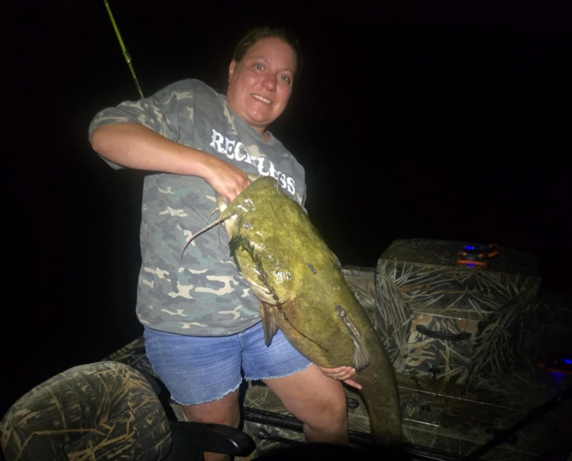 Join Brandi Holt in an inspiring tale of skill, patience, and breaking boundaries as she lands Idaho's new state-record flathead catfish, surpassing her husband's previous record. This story celebrates the spirit of shared fishing adventures and the power of women in the outdoors.